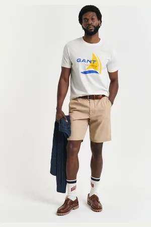 GANT Herre Relaxed fit chinoshorts (30)