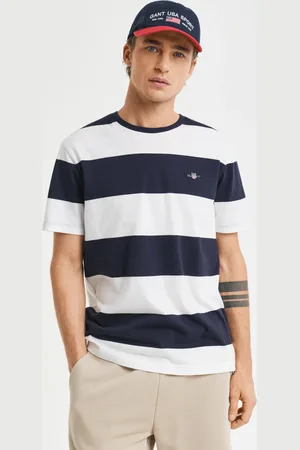 GANT Herre Tværstribet T-shirt (S)