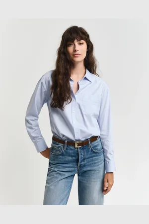 GANT Dame Relaxed fit poplin skjorte (32)