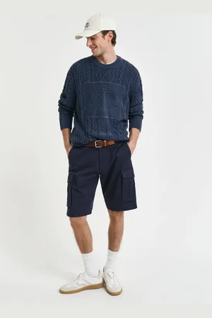 GANT Herre Relaxed fit cargoshorts af twill (29)