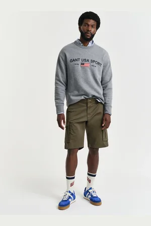 GANT Herre Relaxed fit cargoshorts af twill (29)