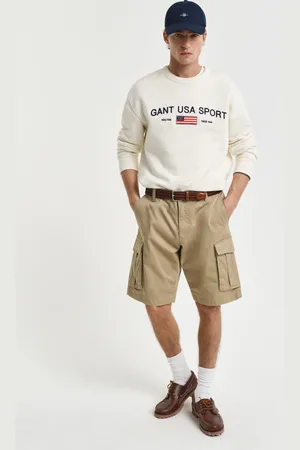 GANT Herre Relaxed fit cargoshorts af twill (29)