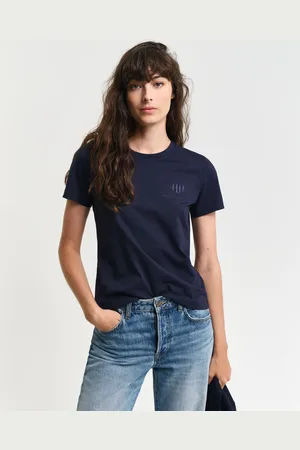 GANT Dame Tonal Archive Shield T-shirt (XS)
