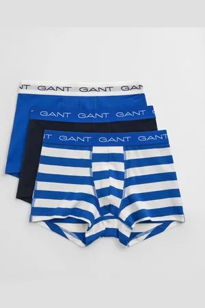 GANT Herre 3-Pack stribede bokserunderbukser (S)