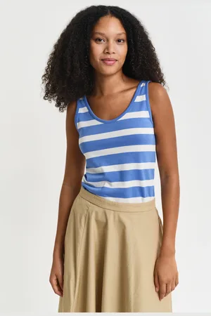 GANT Dame Stribet tanktop (XS)