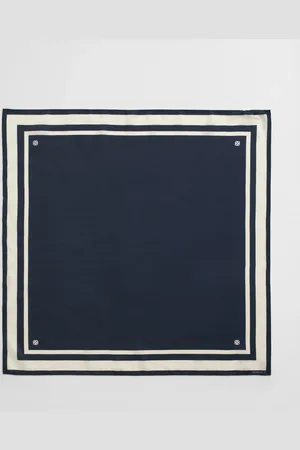 GANT Dame Silketørklæde med monogram-detalje (ONE SIZE)