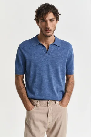 GANT Herre Sunfaded kortærmet polo sweater (S)