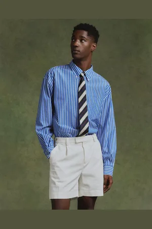 GANT Herre Oversize poplinskjorte med striber (XS)