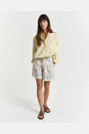 GANT Dame Relaxed fit shorts med blomstertryk (34)