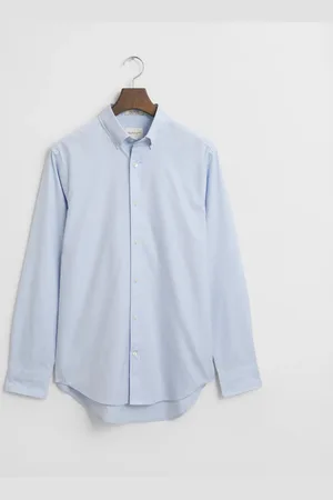 GANT Herre Regular fit pinpoint Oxford-skjorte (S)