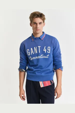 GANT Herre Varsity Worn Graphic sweatshirt med crewneck (S)