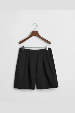 GANT Dame Skræddersyede shorts af hør (34)