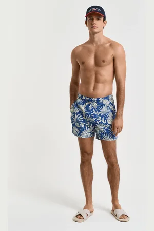 GANT Herre Badeshorts med tropisk tryk (S)