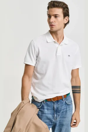 GANT Herre Slim fit Shield Piqué poloskjorte (S)