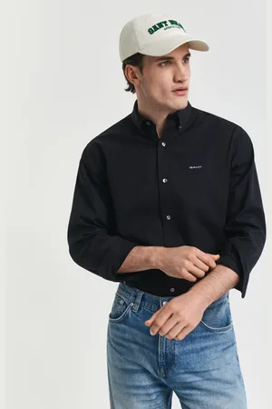 GANT Herre Regular fit pinpoint Oxford-skjorte (S)