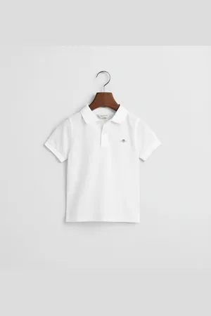 GANT Børn Kids Shield piqué poloskjorte (110/116)