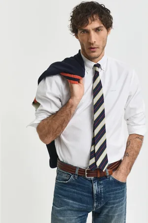 GANT Herre Regular fit pinpoint Oxford-skjorte (S)
