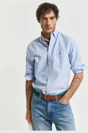 GANT Herre Regular fit klassisk Oxford-skjorte (S)