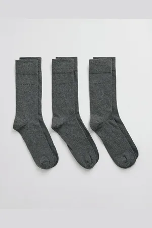 GANT Herre 3-Pack bløde bomuldssokker (40-42)