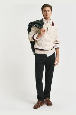 GANT Herre Regular fit chinobukser af twill (29/32)