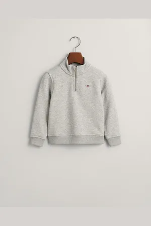 GANT Børn Kids Shield sweatshirt med halv lynlås (92)