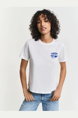 GANT Dame Graphic T-shirt (XS)