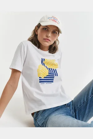 GANT Dame Graphic T-shirt (XS)