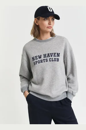 GANT Dame Graphic sweatshirt med crewneck (XS)