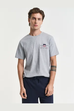 GANT Herre Broderet Archive Shield T-shirt (XS)