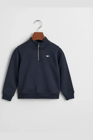 GANT Børn Kids Shield sweatshirt med halv lynlås (92)