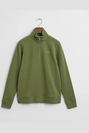 GANT Teens Teens Shield sweatshirt med halv lynlås (134/140)
