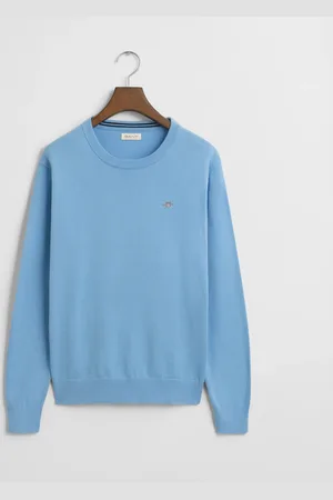GANT Teens Teens Shield Classic crewneck sweater i bomuld (134/140)