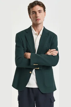 GANT Herre Slim Fit Club Blazer af bomuld (46)