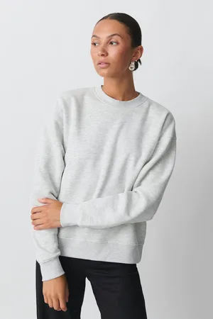 Gina Tricot Basic sweater - Trøjer - Grå - XS - Dame