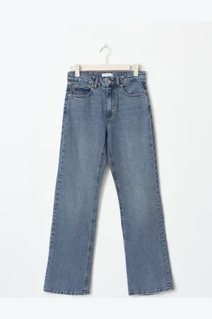 Gina Tricot Classic boot petite jeans - Flare & bootcut jeans - Blåt - 32 - Dame