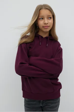 Gina Tricot Y oversized hoodie - overdele - Rødt - 134/140 - Pige