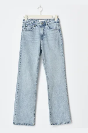 Gina Tricot Classic boot petite jeans - Flare & bootcut jeans - Blåt - 32 - Dame