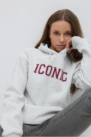 Gina Tricot Y basic hoodie - overdele - Grå - 146/152 - Pige