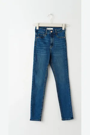 Gina Tricot Molly tall high w jeans - Highwaist jeans - Lilla - XS - Dame