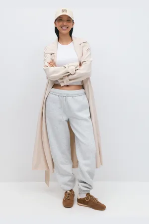 Gina Tricot Boyfriend sweatpants - Joggingbukser - Grå - XS - Dame