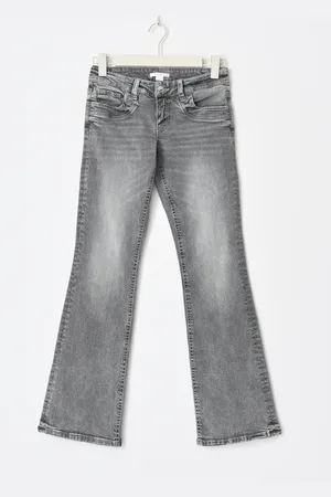 Gina Tricot Scandi tall low bootcut jeans - bootcut jeans - Grå - 146 - Pige