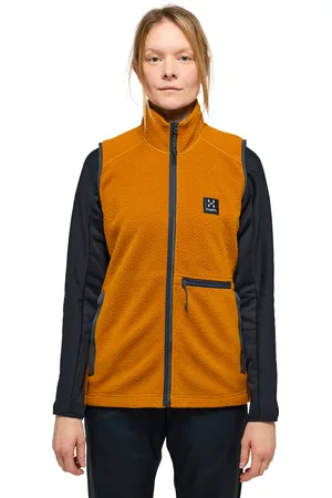 Haglöfs Malung Pile Vest Women Golden Brown