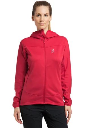 Haglöfs Frost Mid Hood Women Scarlet Red