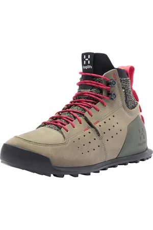 Haglöfs Duality AT1 GTX Mid Women Lichen/Hibiscus red