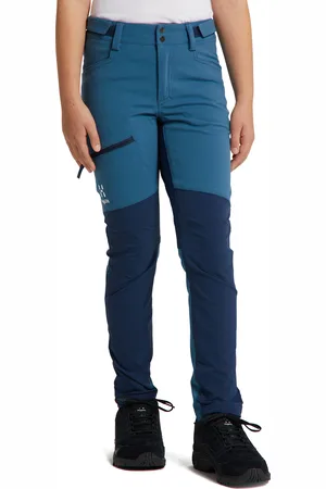 Haglöfs Rugged Pant Junior Dark Ocean/Tarn Blue