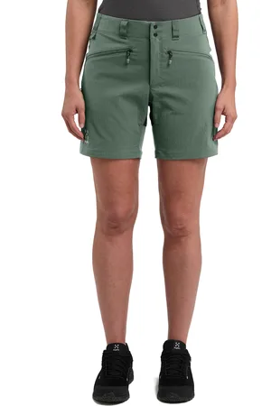 Haglöfs Mid Standard Shorts Women Fjell green/True black