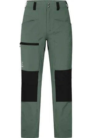Haglöfs Mid Relaxed Pant Women Fjell green/True black