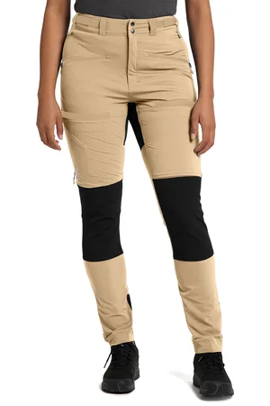 Haglöfs Rugged Slim Pant Women Sand/True Black