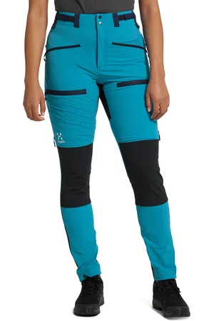 Haglöfs Rugged Slim Pant Women Maui Blue/True Black