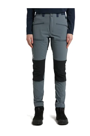 Haglöfs Rugged Slim Pant Women Steel Blue/True Black